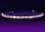 Bridal Wedding Pink Crystal Headband Tiara XT1089