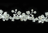 Bridal Wedding Crystal Flowers Headband Tiara XT1132