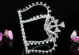 Bridal Pageant Sparkling Crystal Full Circle Round Mini Tiara Princess Crown XT1539