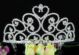 Bridal Pageant Beauty Contest Heart 3.5" (9 cm) Tiara XT1582