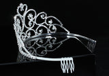 Bridal Pageant Beauty Contest Heart 3.5" (9 cm) Tiara XT1582