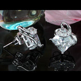2 Carat Sparkling CZ Created Diamond Stud Earrings XE340
