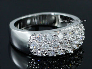 Sparkling CZ Created Diamond Ring - XR192