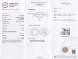 1 Carat Lab Grown Diamond Earrings (1 Piece) Unisex 14K White Gold LGE002_1