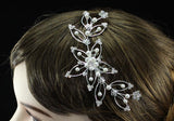 Bridal Faux Pearl Crystal Rhinestone Hair Comb XT1037
