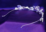 Bridal Wedding Crystal Butterfly Headband Tiara XT1078
