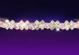 Bridal Wedding Pink Crystal Headband Tiara XT1089