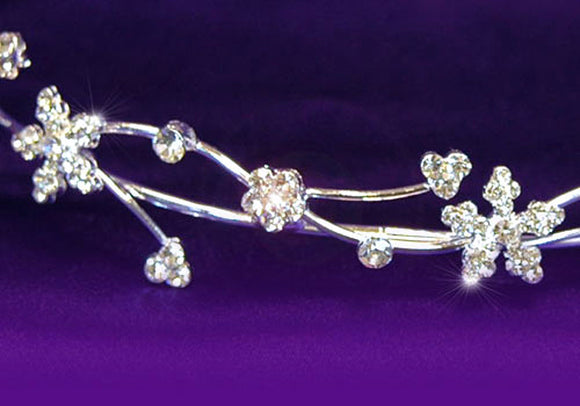 Bridal Wedding Crystal Rhinestone Headband Tiara XT1097