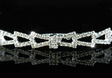 Bridal Clear Crystal Rhinestone Headband Tiara XT1169