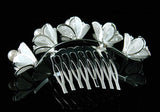 Bride / Flower Girl Crystal Pearl Tiara Comb XT1315