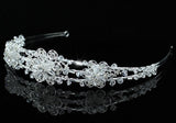 Bridal Wedding High Quality Silver Plated Headband Tiara XT1448