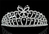 Bridal Wedding Pageant Beauty Contest Prom Butterfly Tiara XT1532