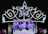 Sweet 16 Blue Crystal Star Quinceanera Tiara XT1555