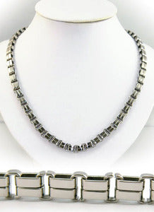 24" Heavy Duty Polish Stainless Steel Mens Necklace Chain MN020