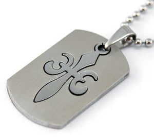 Gothic Cross Solid Stainless Steel Mens Pendant Necklace MP033
