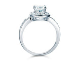 1.25 Carat Sparkling CZ Created Diamond Ring XR125